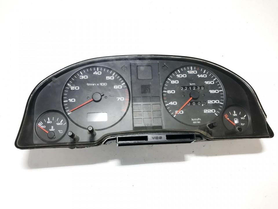 Speedometers - Cockpit - Speedo Clocks Instrument 1101881182 0070    8939190333a Audi 80 1991 1.8