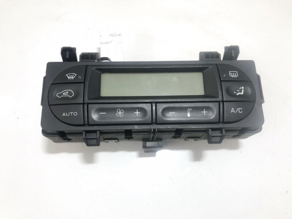 Climate Control Panel (heater control switches) 96377775xt used Citroen C3 2004 1.6