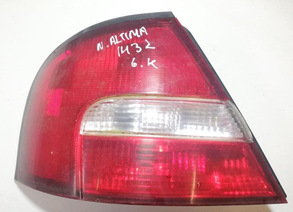 Tail Light lamp Outside, Rear Left 2xl935785 3156k Nissan ALTIMA 1999 2.4