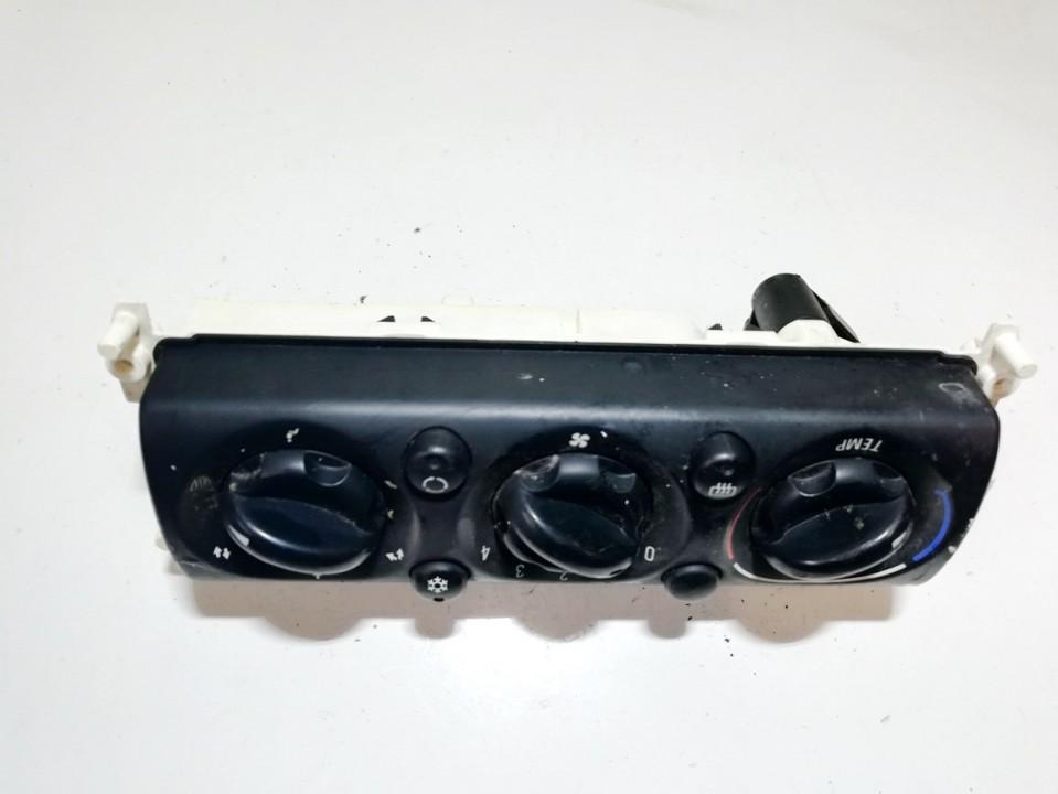 Climate Control Panel (heater control switches) 64111502214 lt04023  69432203 Mini COOPER 2001 1.6