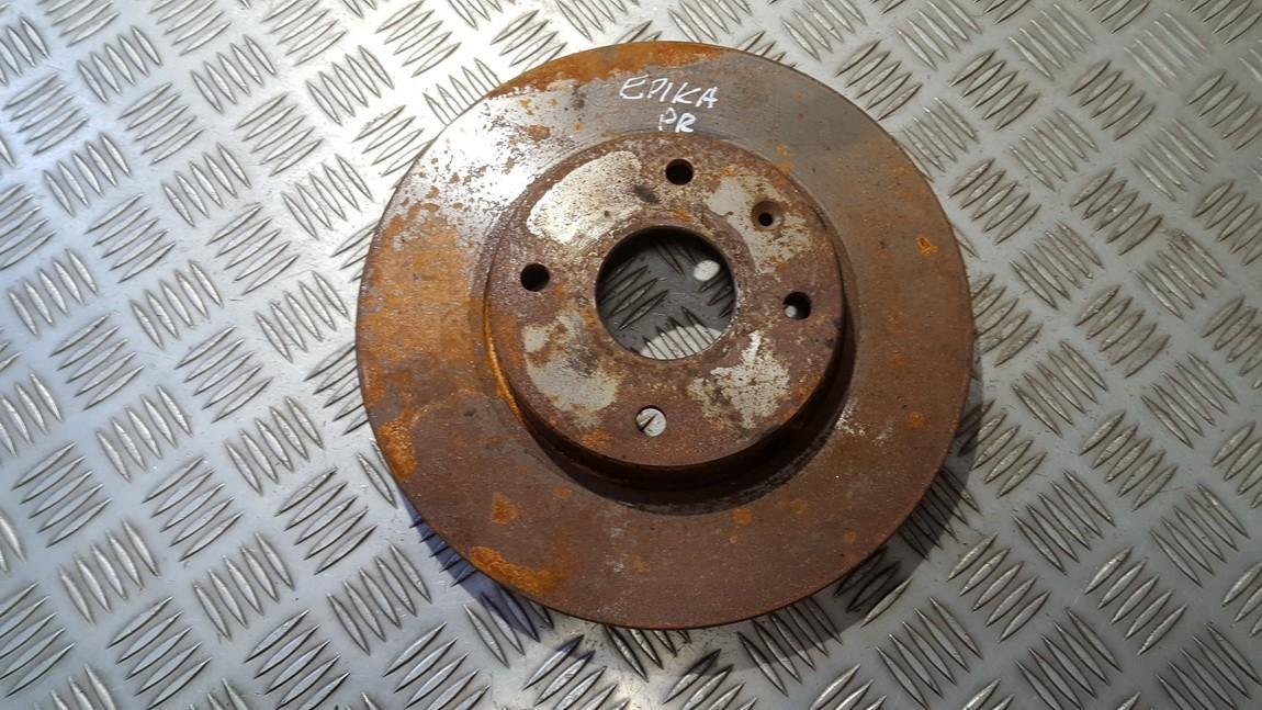 Brake Disc - front used used Chevrolet EPICA 2007 2.0