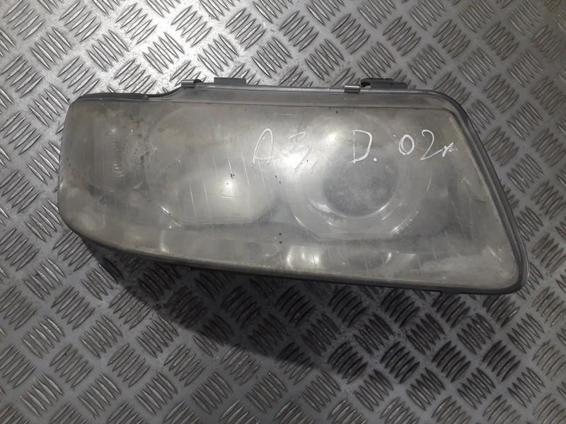 Front Headlight Right RH re153896 used Audi A3 1999 1.9