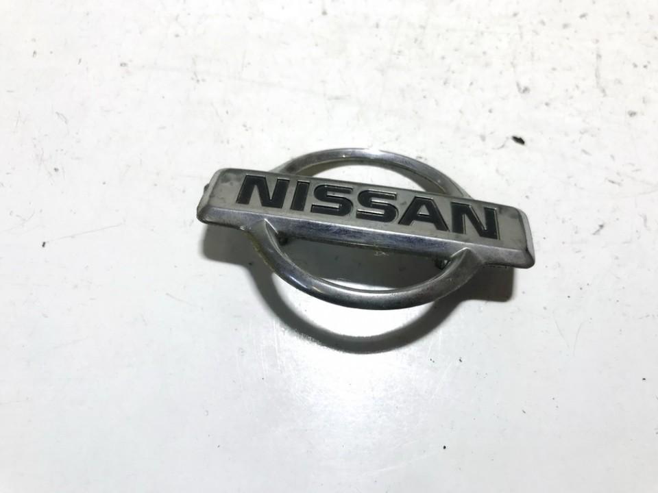 Front Emblem used used Nissan MICRA 2004 1.2