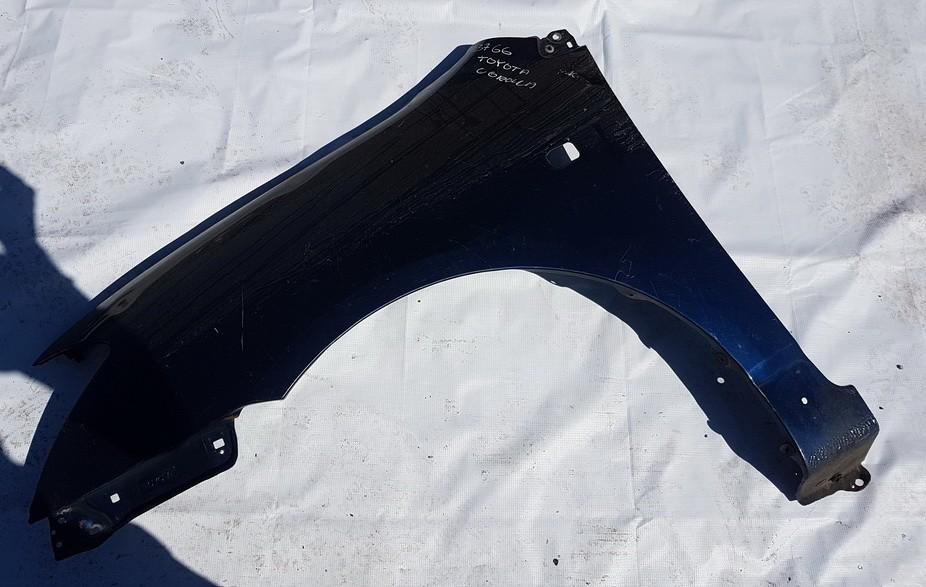 Front Fender (Arch) Left juodas used Toyota COROLLA 2003 2.0