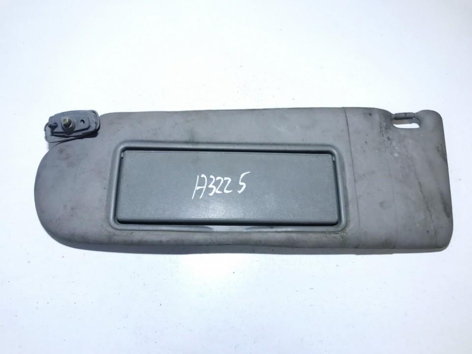 Sun Visor, With Light and Mirror and Clip 4d0857551 used Audi A8 2003 4.2