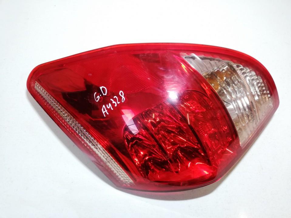 Tail Light lamp Outside, Rear Right used used Toyota RAV-4 2007 2.2