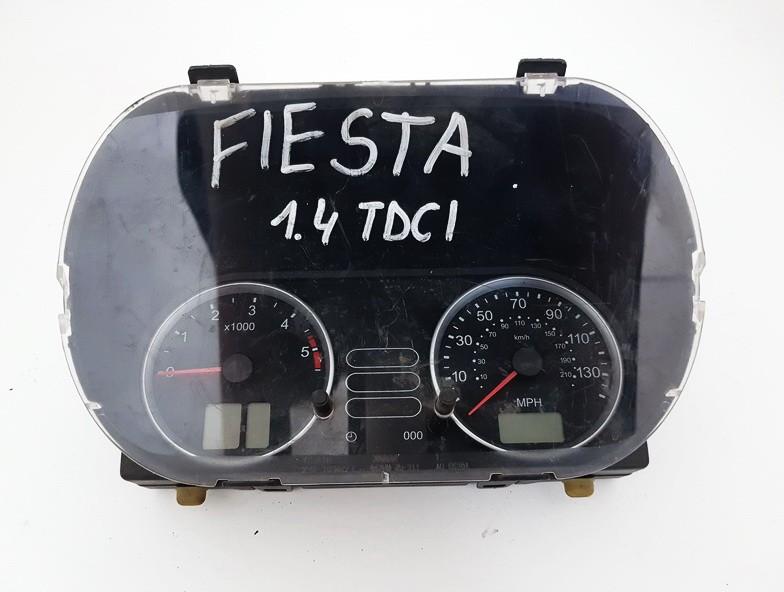 Speedometers - Cockpit - Speedo Clocks Instrument 4S6F10849KC 4S6F-10849-KC Ford FIESTA 2009 1.2
