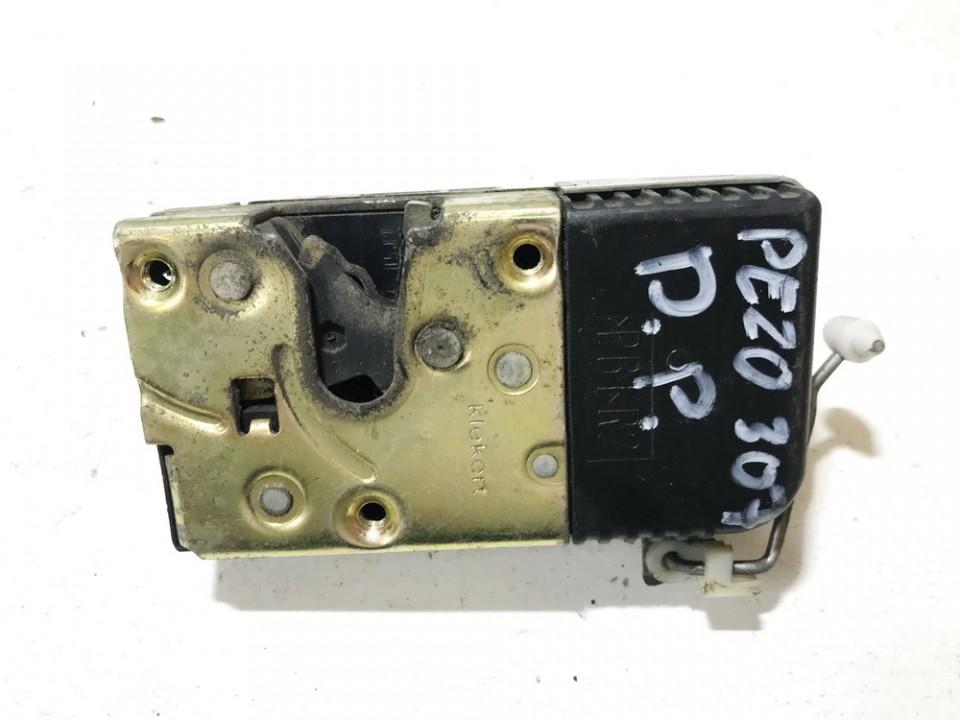 Door Lock Mechanism - front right side used used Peugeot 307 2003 2.0