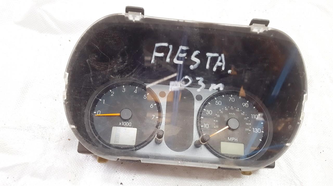 Speedometers - Cockpit - Speedo Clocks Instrument 2S6F10A855A 2S6F-10A855-A Ford FIESTA 2004 1.4