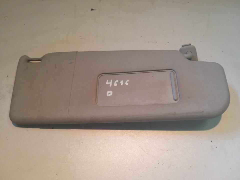 Sun Visor, With Light and Mirror and Clip 1K0857552A 1K0 857 552 A Volkswagen GOLF 1992 1.4