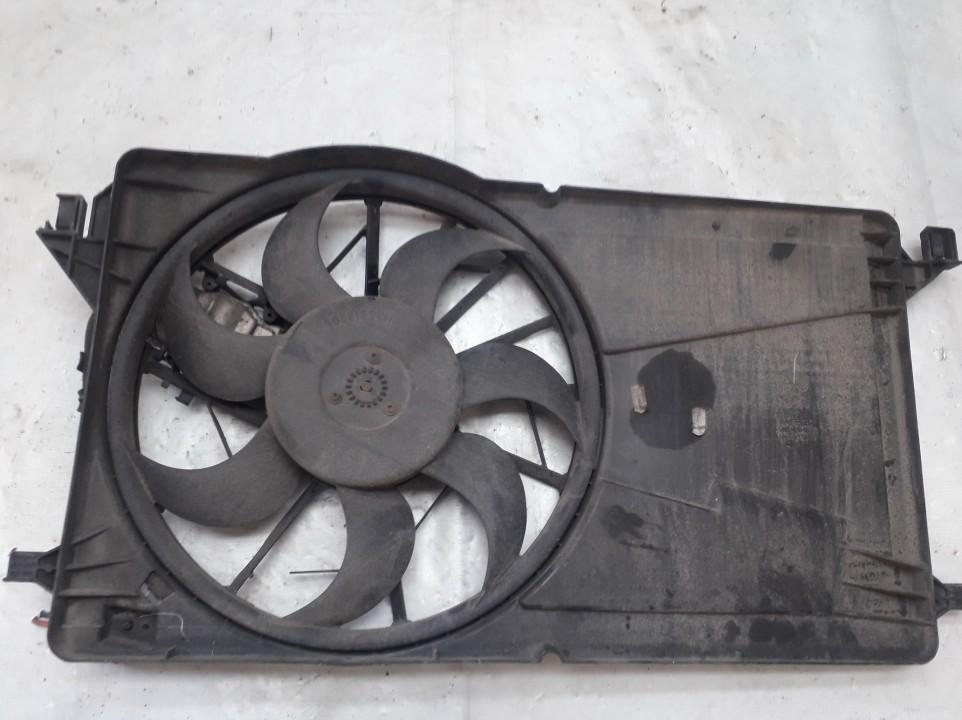Difuzorius (radiatoriaus ventiliatorius) 3M5H8C607RE 3M5H-8C607-RE Ford FOCUS 2007 1.8