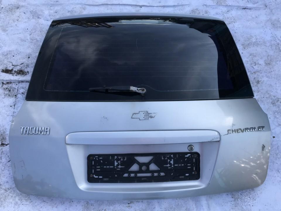 Galinis dangtis G (kapotas) sidabrinis used Chevrolet TACUMA 2005 1.6