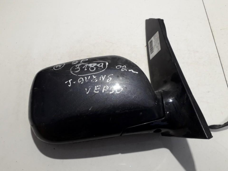 Exterior Door mirror (wing mirror) right side e4012153 used Toyota AVENSIS VERSO 2003 2.0
