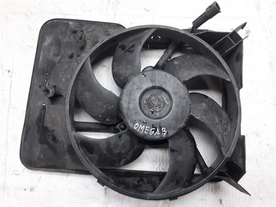 Diffuser, Radiator Fan 90570701 used Opel OMEGA 2001 3.0