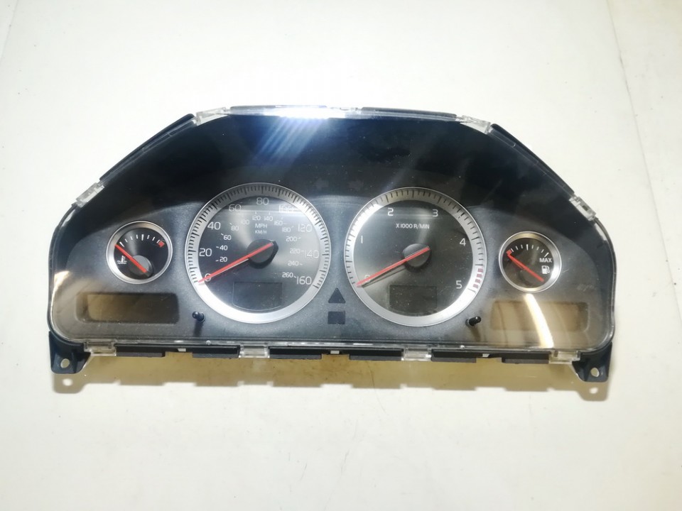 Speedometers - Cockpit - Speedo Clocks Instrument 30765610 69199-160t Volvo XC 90 2007 3.2