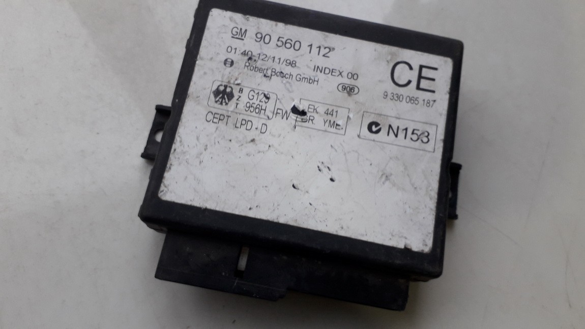 General Module Comfort Relay (Unit) 90560112ce 9330065187 Opel ASTRA 2005 1.7