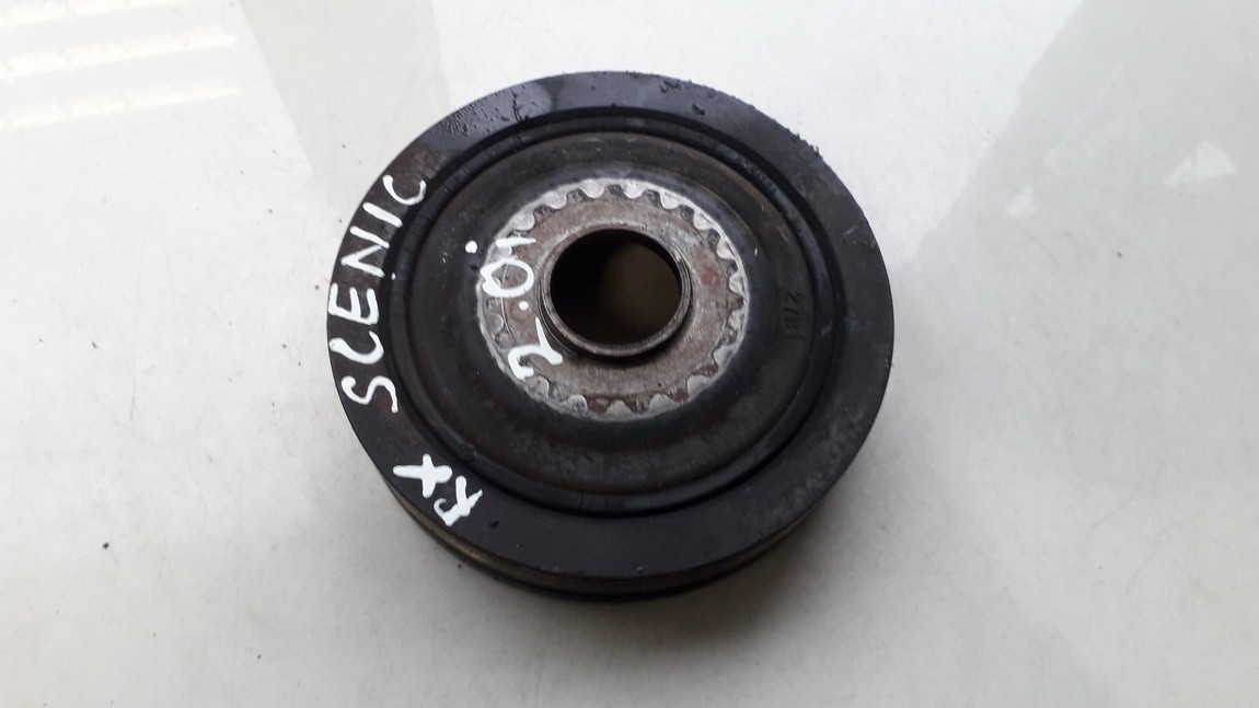 Crankshaft Belt Pulley 3554184 used Renault SCENIC 1997 1.6