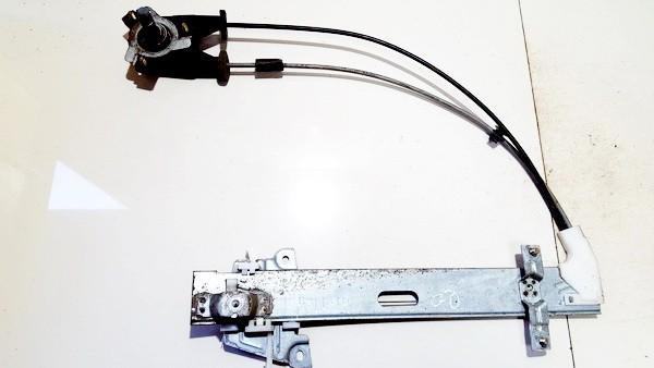 Door winder mechanism (Window Regulator) rear right side used used Mazda 121 1997 1.8