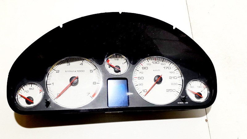 Speedometers - Cockpit - Speedo Clocks Instrument 9651855280 110.080.221 Peugeot 407 2006 1.6