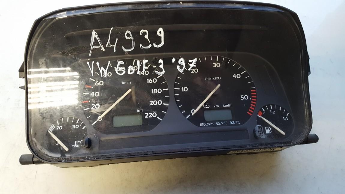 Speedometers - Cockpit - Speedo Clocks Instrument 1h0919881n 351056000, 354001002 Volkswagen GOLF 2008 1.4