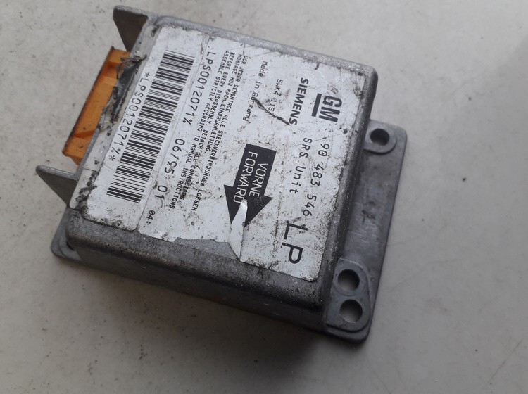 Airbag crash sensors module 90483546 5WK4115 Opel TIGRA 1999 1.6