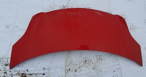 Капот raudonas used Toyota YARIS 2000 1.0
