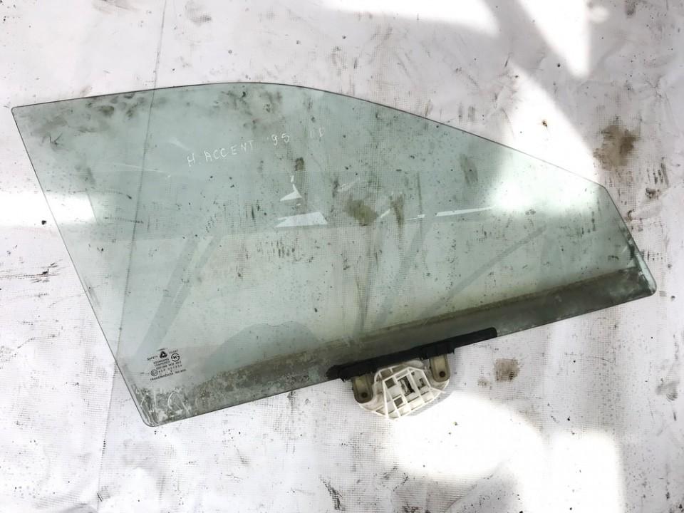 Door-Drop Glass front right used used Hyundai ACCENT 2002 1.3