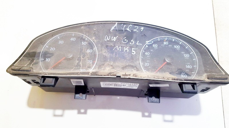Speedometers - Cockpit - Speedo Clocks Instrument 1k0920960k vwz7z0d9693217 Volkswagen GOLF 1992 1.4