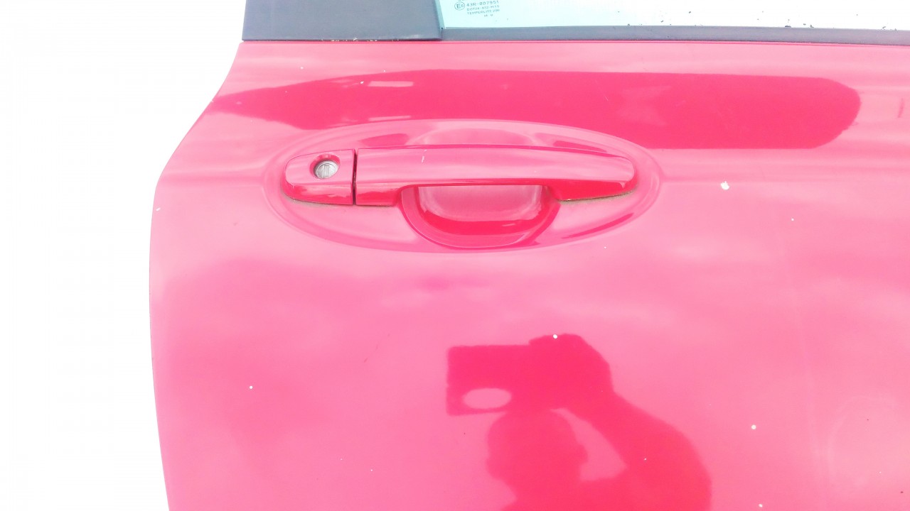 Door Handle Exterior, front right side raudona used Toyota YARIS 2000 1.0