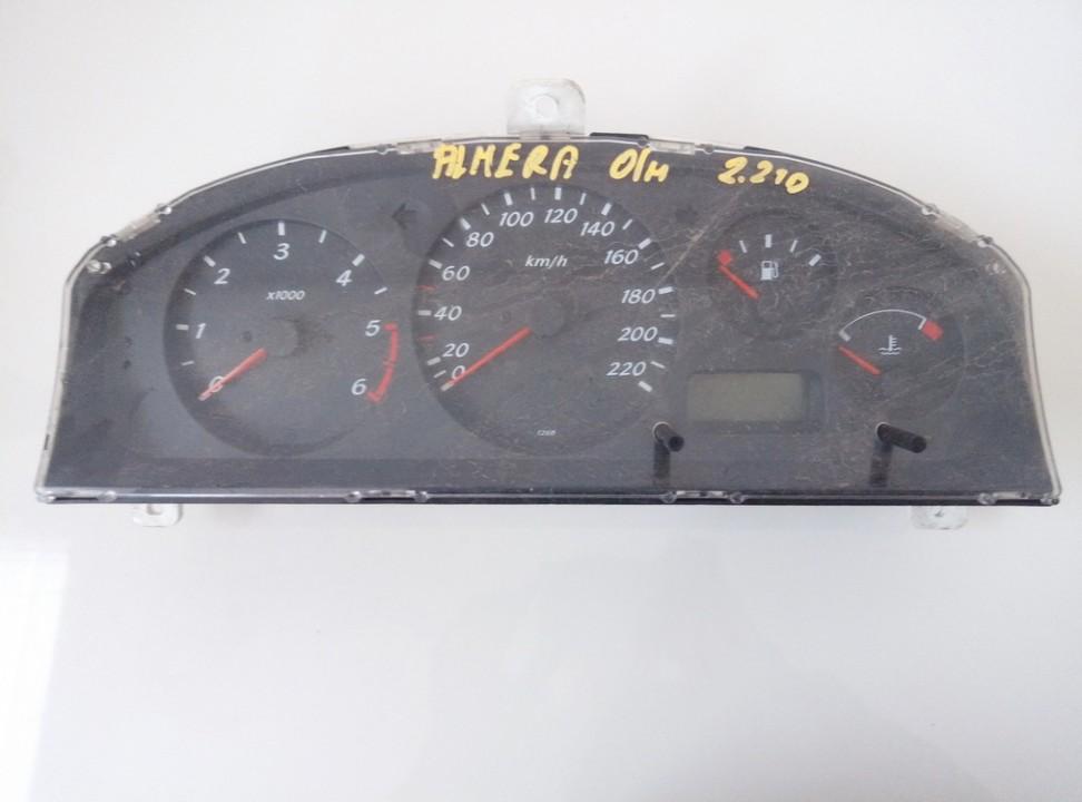 Spidometras - prietaisu skydelis bm476 0x52960 Nissan ALMERA 2003 1.5