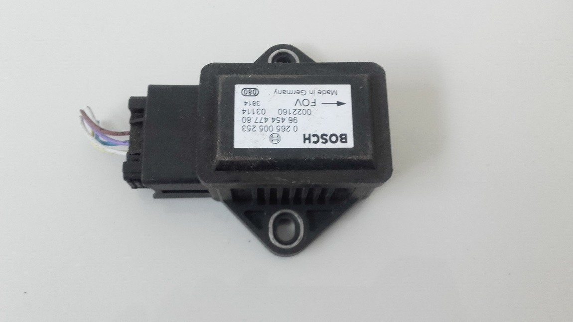 Esp Accelerator Sensor (ESP Control Unit) 026500525 96.454.477.80, 0022160, 03114 Peugeot 607 2003 3.0
