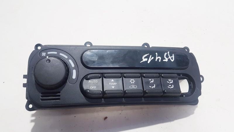 Climate Control Panel (heater control switches) 04698199ABB 3279A, 173000-0631 Chrysler 300M 2004 2.7