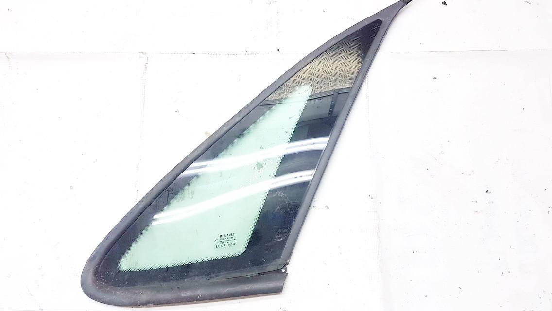 Rear Right passenger side corner quarter window glass used used Renault LAGUNA 1996 1.8