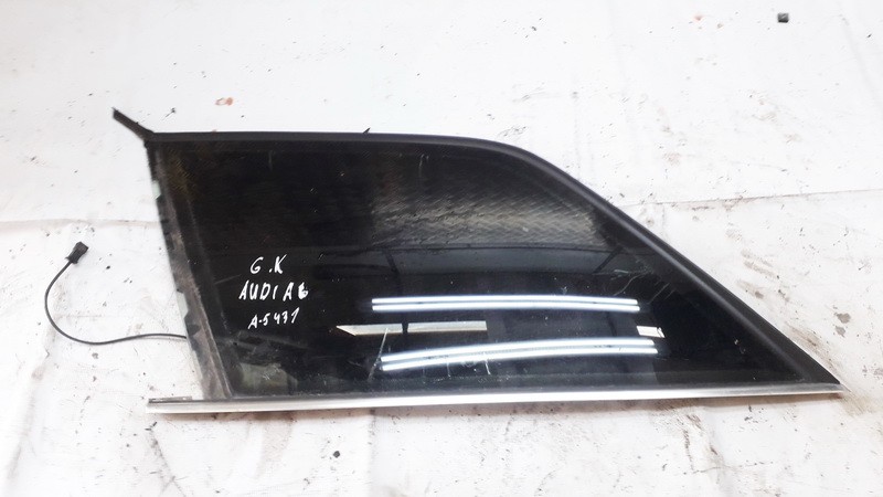 Rear Left  side corner quarter window glass  USED USED Audi A6 1998 2.5