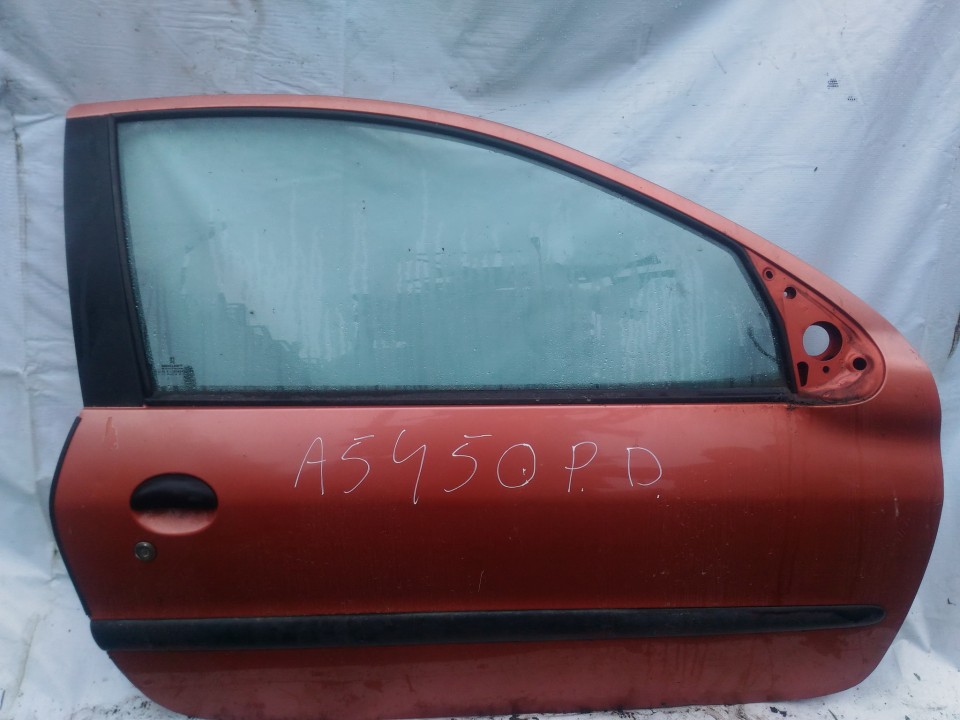 Doors - front right side ruda used Peugeot 206 2000 1.9