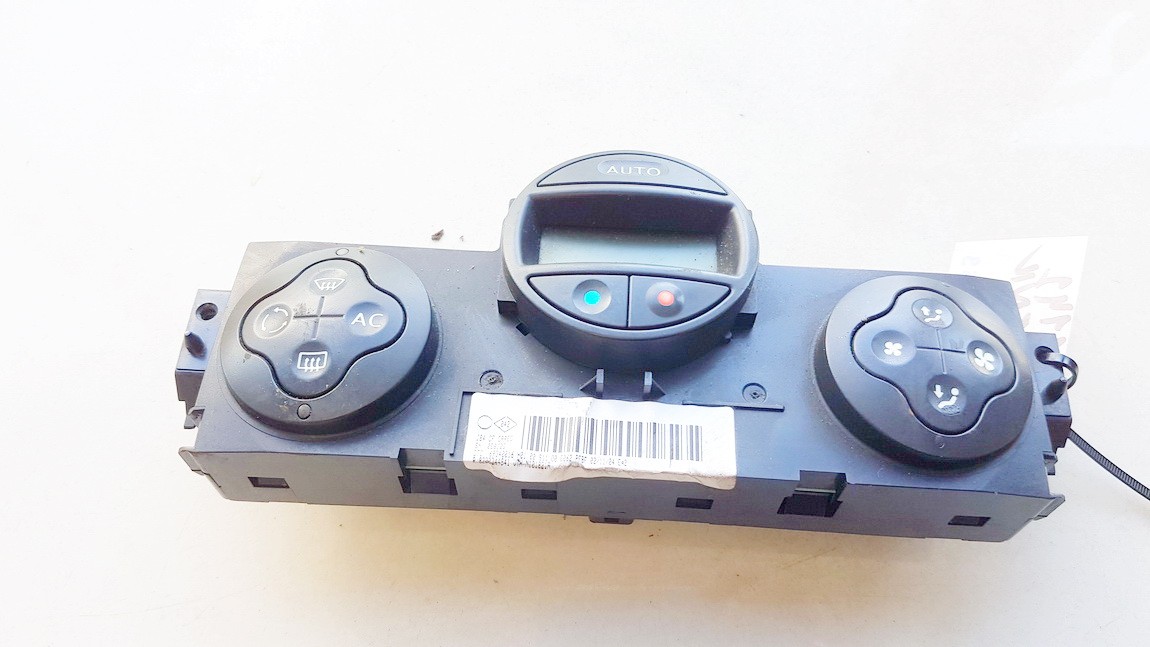 Climate Control Panel (heater control switches) 8200344841 used Renault SCENIC 1999 1.6