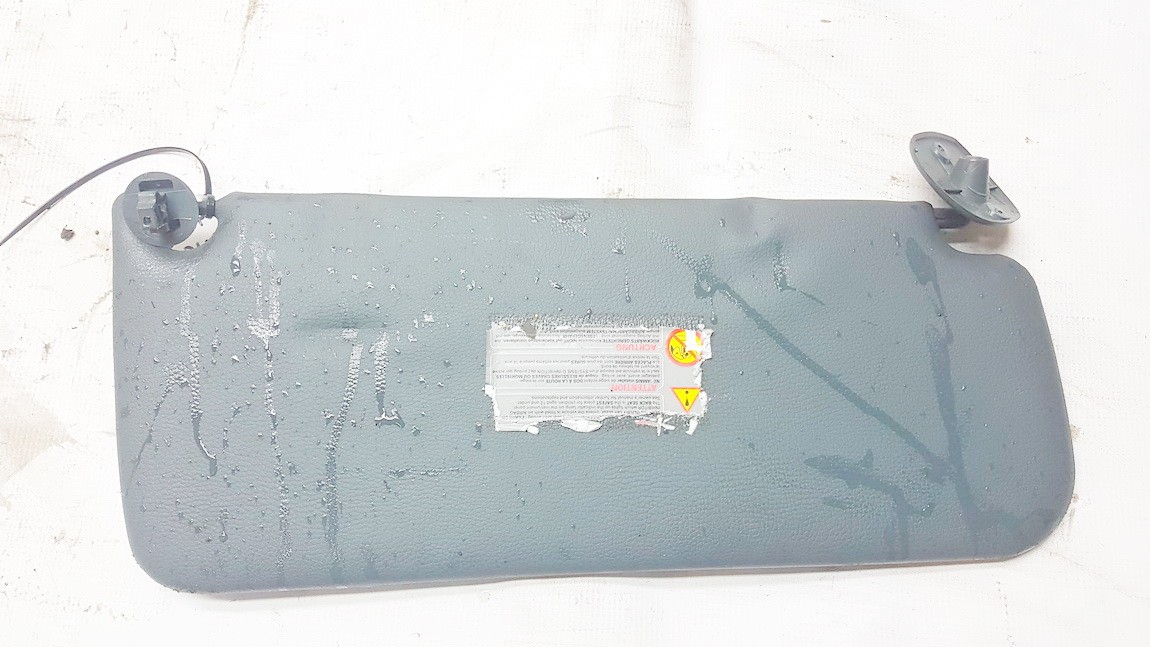 Sun Visor, With Light and Mirror and Clip 77151d500 used Renault KANGOO 2001 1.9