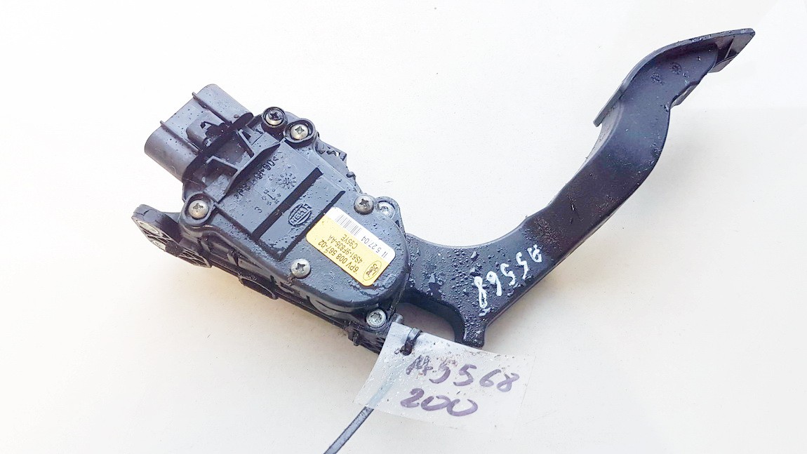 Accelerator throttle pedal (potentiometer) 4s619f836aa 4s61-9f836-aa, 6pv008567-02 Mazda 2 2003 1.4