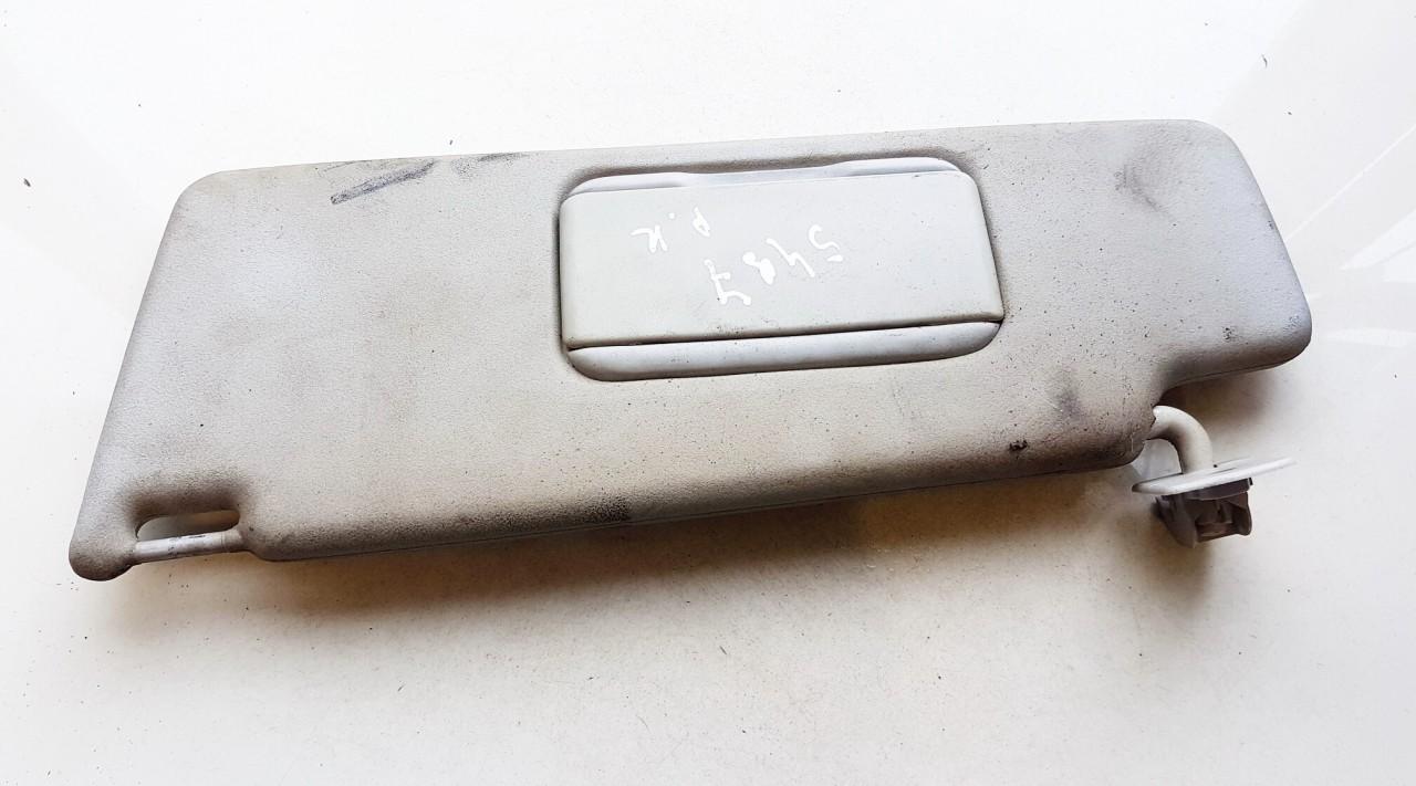Sun Visor, With Light and Mirror and Clip 1H0857551 USED Volkswagen GOLF 1999 1.9
