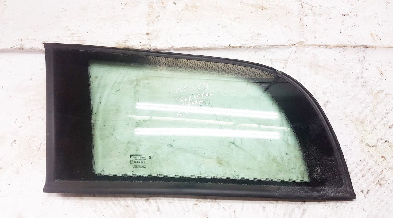 Rear Left  side corner quarter window glass  USED USED Opel ASTRA 1998 2.0