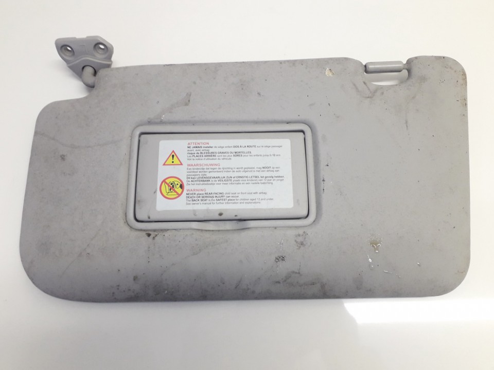 Sun Visor, With Light and Mirror and Clip used used Nissan X-TRAIL 2002 2.0