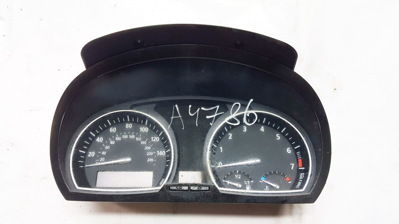 Speedometers - Cockpit - Speedo Clocks Instrument 102465021 25811510 BMW X3 2005 2.0