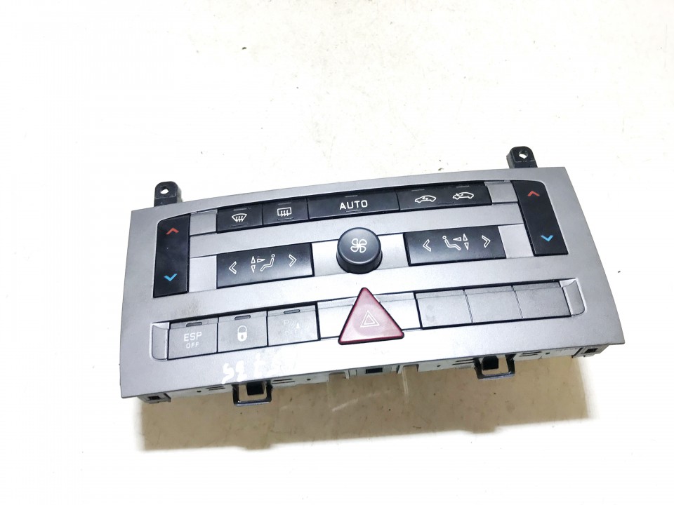 Climate Control Panel (heater control switches) 96573328 96470291, 96498317 Citroen C5 2003 3.0