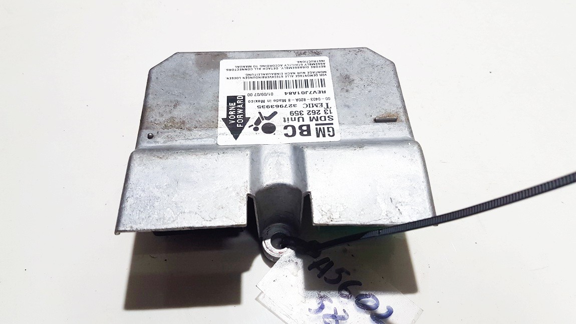 Airbag crash sensors module 13262359 327963935, 00-0403-820A-8 Opel CORSA 2013 1.3
