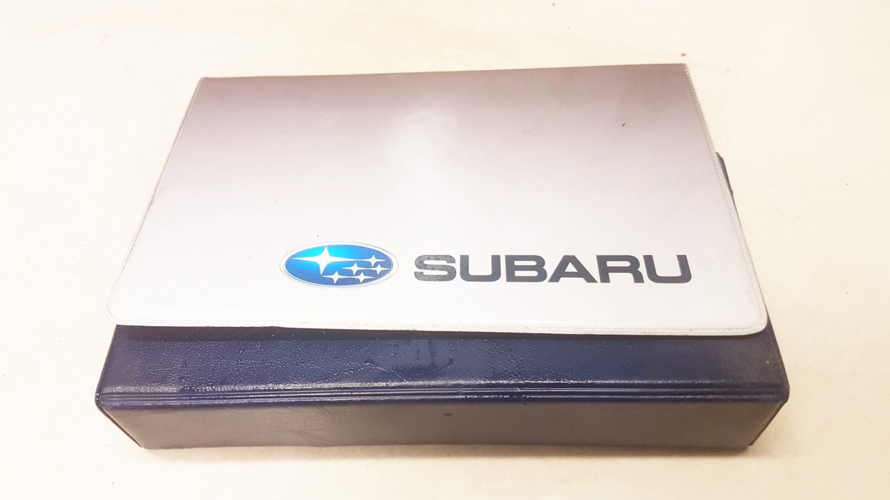 Prieziuros zinynas (Automobilio aptarnavimo knyga) USED USED Subaru OUTBACK 1999 2.5