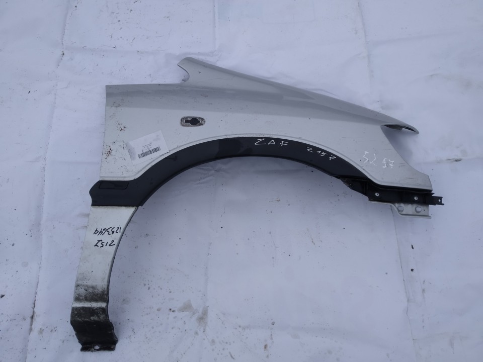 Front Fender (Arch) Right pilka used Opel ZAFIRA 2001 2.0