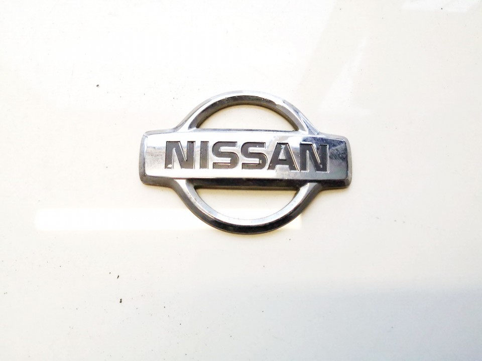 Задние Эмблема used used Nissan ALMERA 2000 2.2