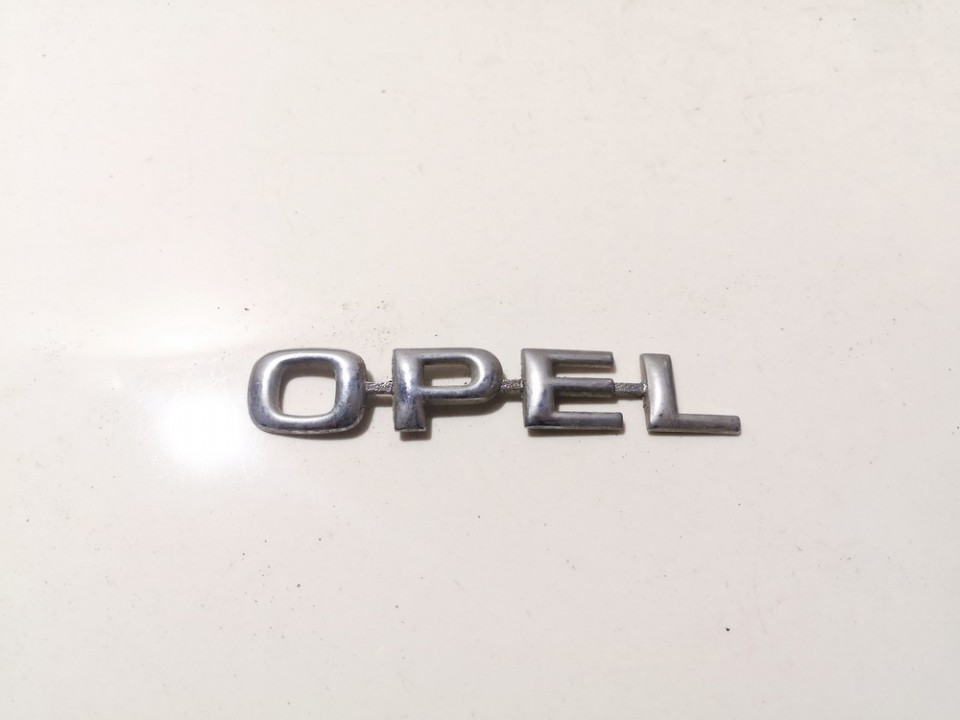 Rear Emblem used used Opel ASTRA 2002 2.0
