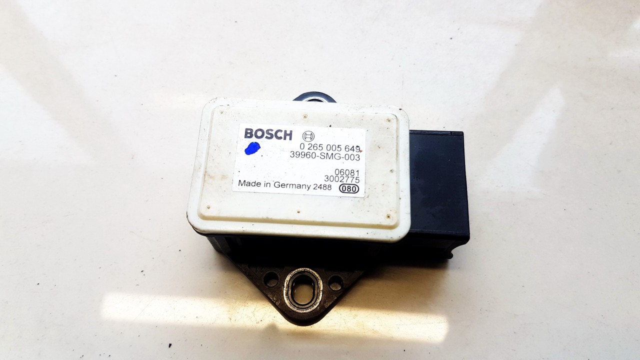 ESP greitejimo sensorius 0265005649 39960-SMG-003 Honda CIVIC 1994 1.6