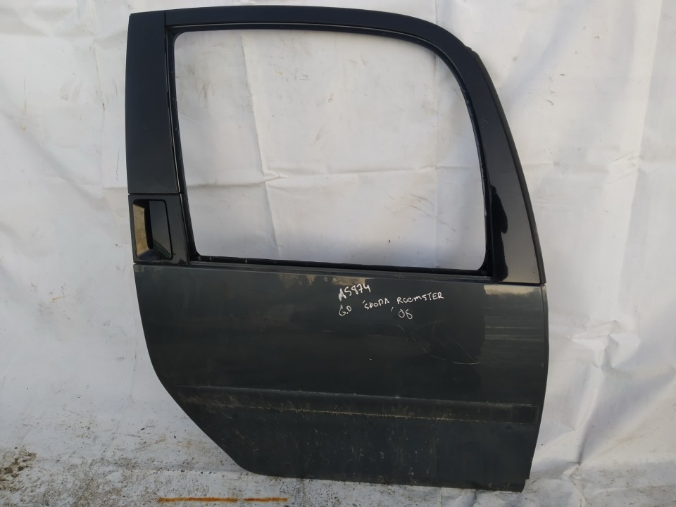 Doors - rear right side melyna used Skoda ROOMSTER 2007 1.4